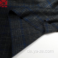Tweed Plaid Cashmere Fleece Stoff für Mantel